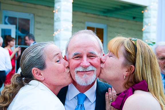 Danny with Lisa and Nancy