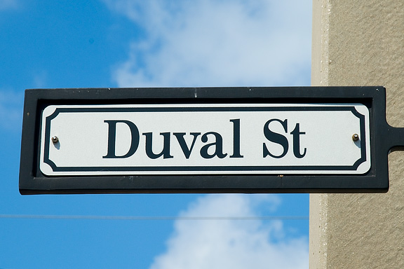 Duval Street Sign