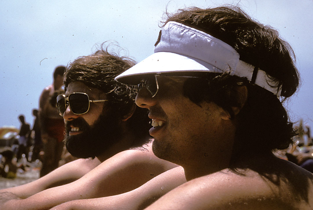 John_and_Steve_at_the_beach