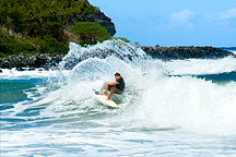 Halawa Surfer