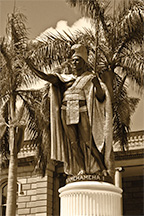 King Kamehameha Sepia